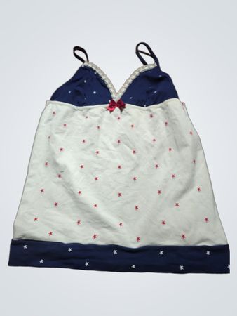 Unbranded Lace Cami Top with Star Print