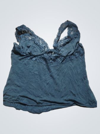 Black Lace-Trimmed camisole