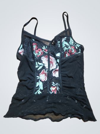 Black Lace Camisole