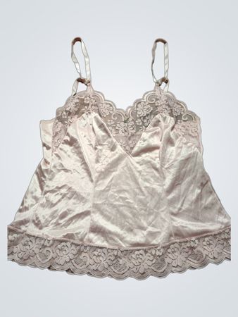 Pink Lace Camisole