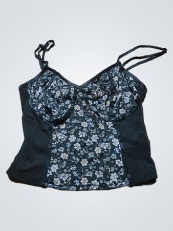 New Look Black Floral Camisole