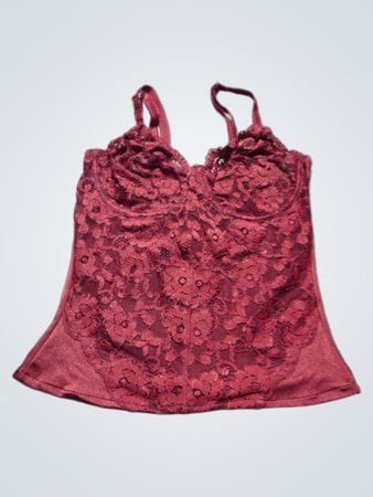 Red Lace Camisole