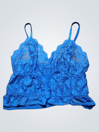 Blue Lace Cami