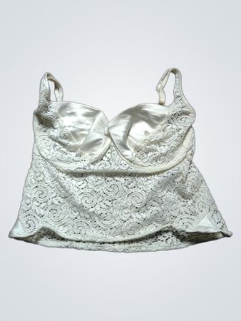 White Lace Bra