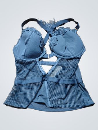 Navy Lace Bralette