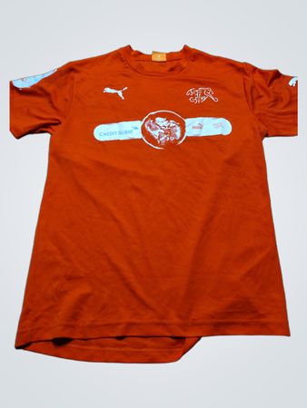 Puma Credit Suisse Cup Orange Soccer Jersey