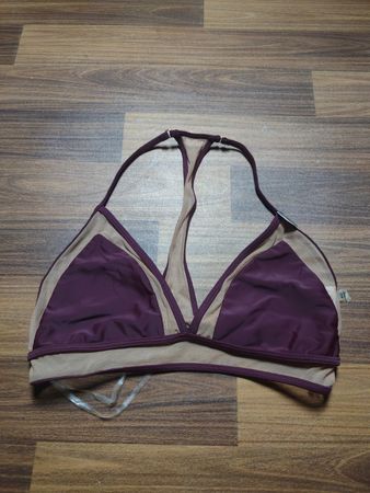 Purple and Beige Bralette