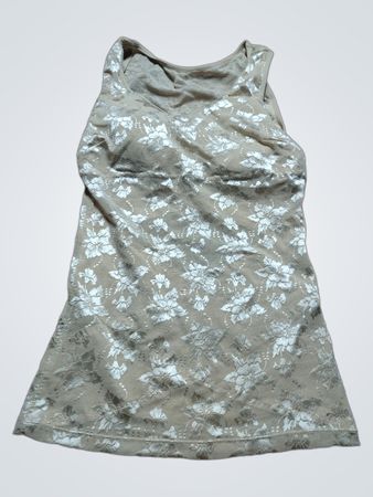Floral Pattern Tank Top