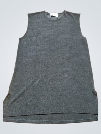 Gray Sleeveless Shirt