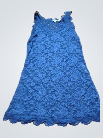 Street One Navy Lace Cami Top