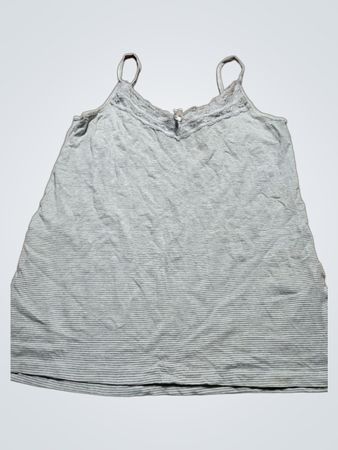 Gray Striped Camisole