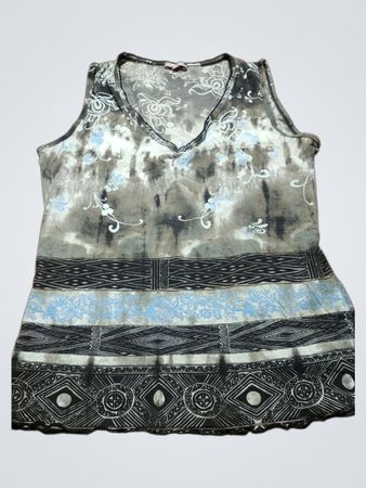 Tom Tailor Grey Floral Print Cami Top