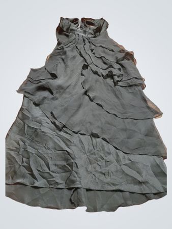 Black Ruffled Dress