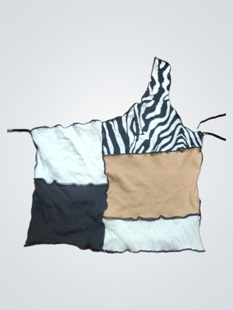 Patchwork Crop Top