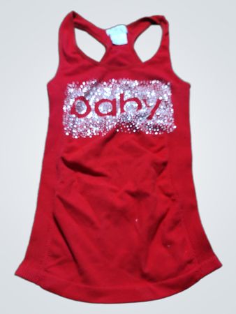 Red Baby Tank Top