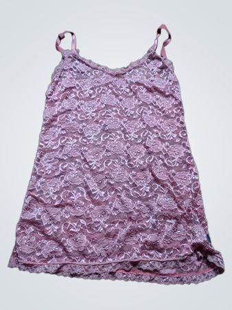 Pink Lace Camisole