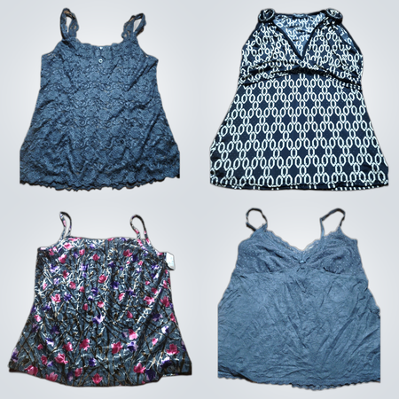 Beautiful mixed laces top