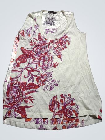 JETTE Floral Sleeveless Top