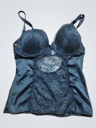 Black Lace Bustier
