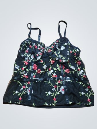 Floral Embroidered Camisole