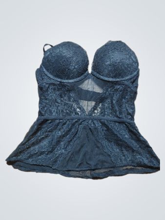 Black Lace Bustier