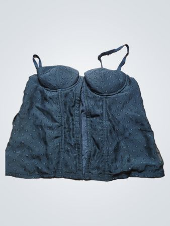 Black Bustier Top