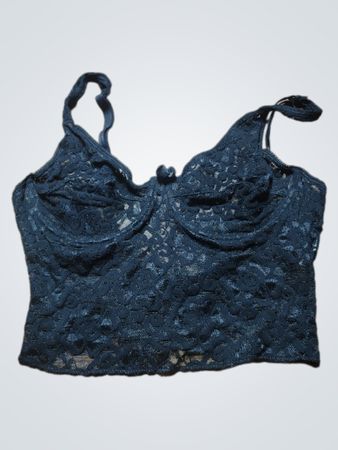 Black Lace Bra