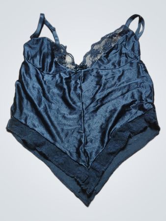 Black Silk Bodysuit
