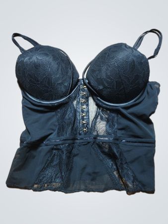 Black Lace Bra