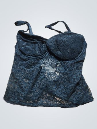 Black Lace Bustier