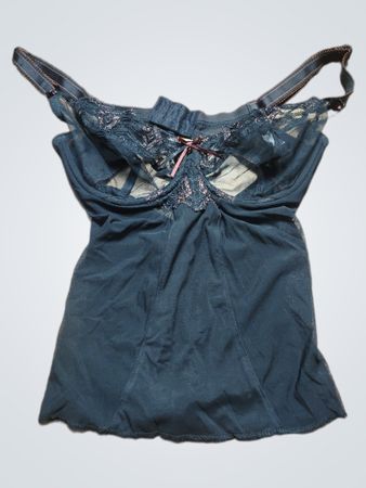 Black Lace Trim Camisole