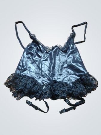 Black Lace Trim Camisole