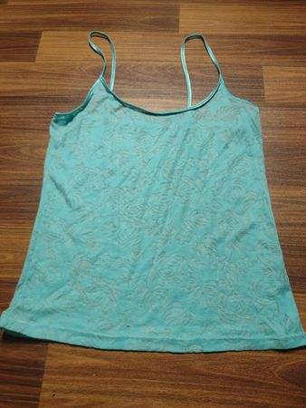 Teal Floral Camisole