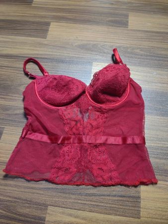 Red Lace Camisole