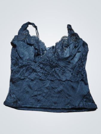 Black Lace Trim Camisole