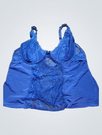 Blue Lace Camisole
