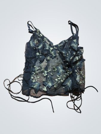 Black Lace Cami Top