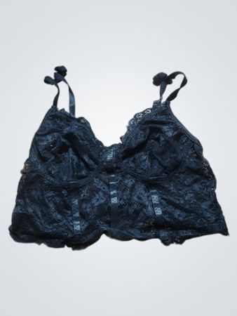 Black Lace Bra