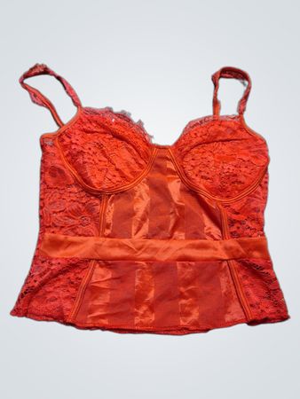 Red Lace Camisole