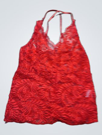 Red Lace Camisole
