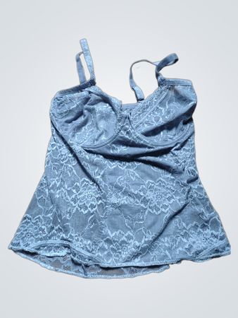 Gray Lace Camisole