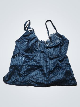 Black Lace Trim Camisole