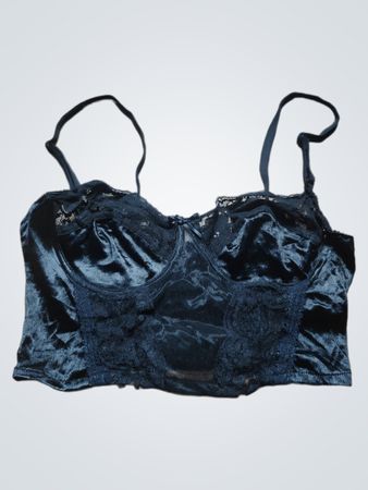 Black Lace Bra