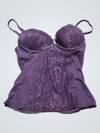 Purple Lace Camisole