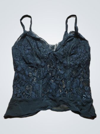 Black Lace Cami Top