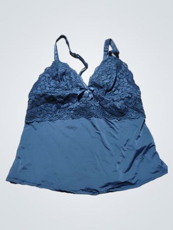 Blue Lace Camisole