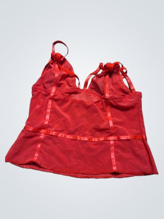 Red Women's Bustier