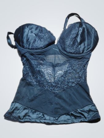Black Lace Bustier