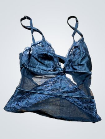 Black Lace Bra