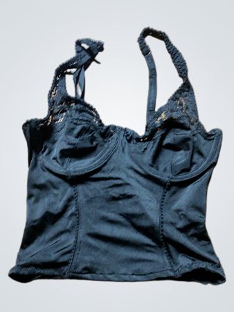 Black Lace Trim Camisole
